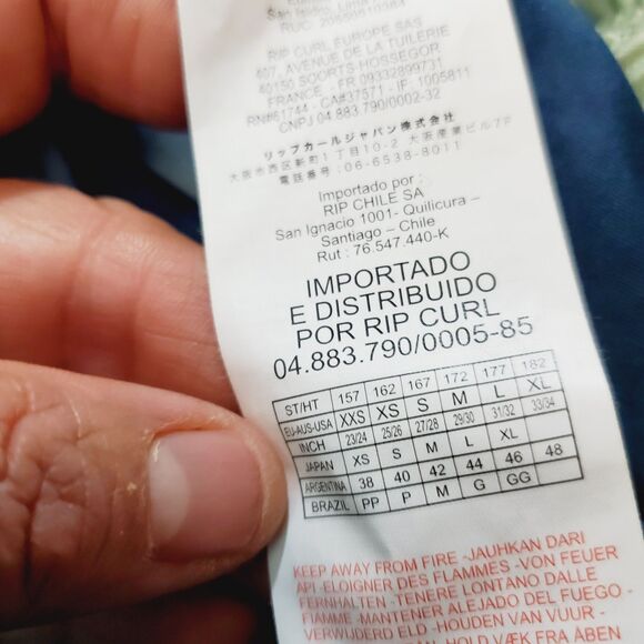 Rip Curl Classic Surf Eco One Piece Swimsuit Size Large - Picture 4 of 6